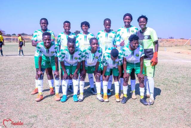 The senior starting eleven before kick-off